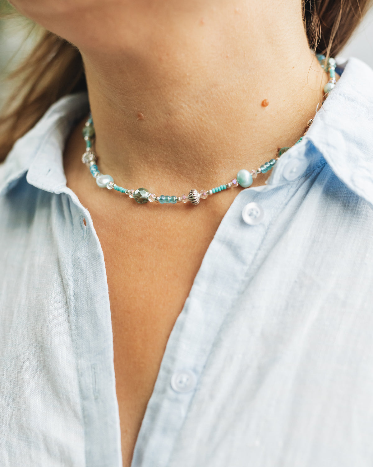 Sea Light Necklace