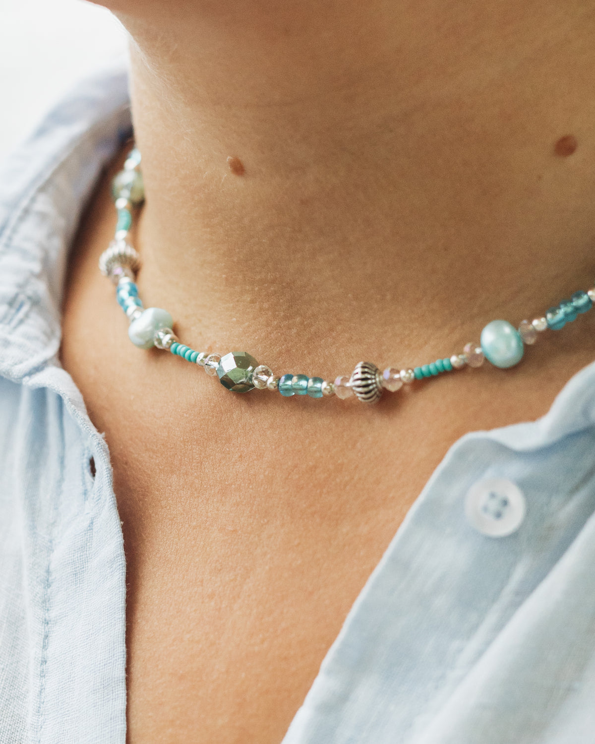 Sea Light Necklace